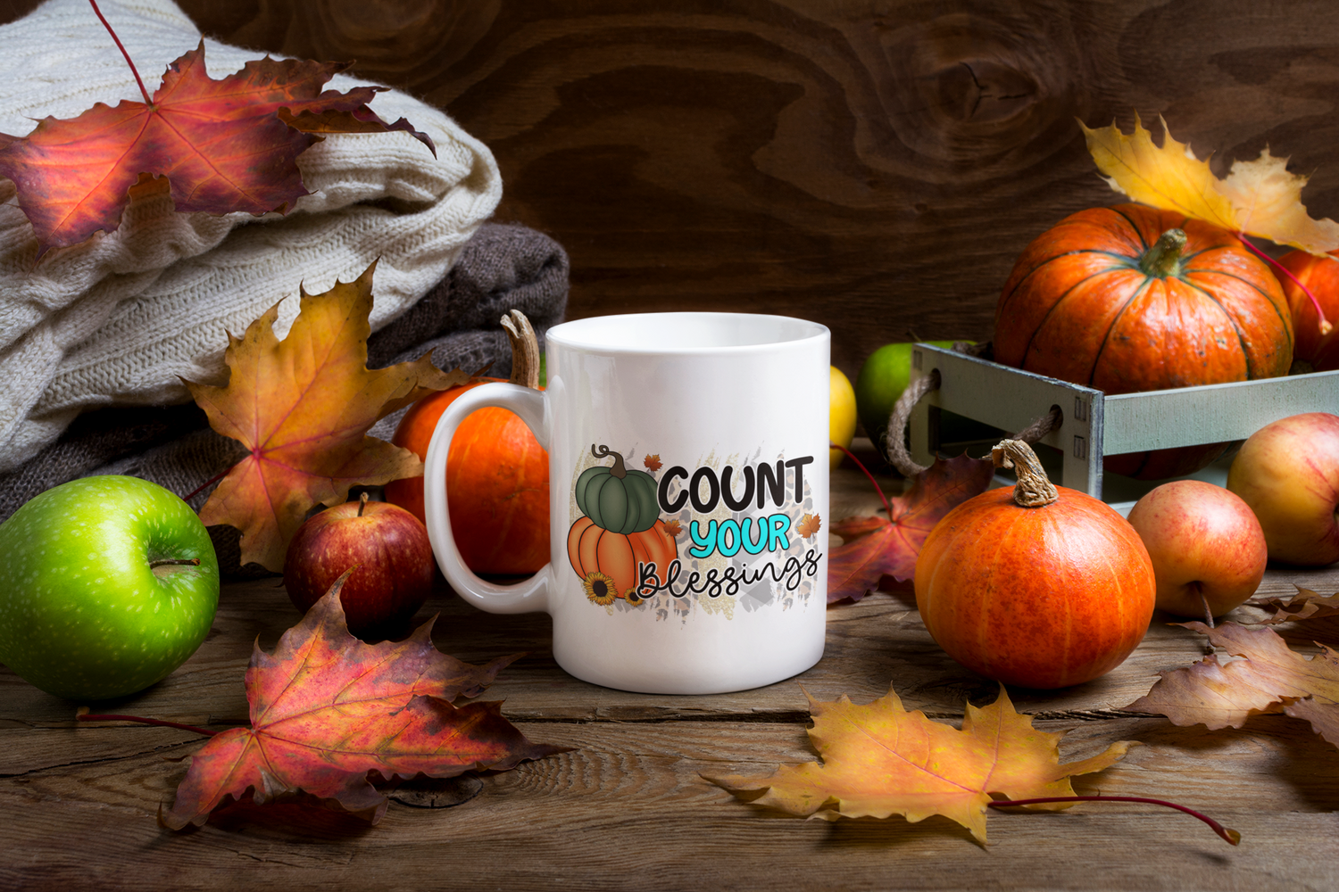 Festive Thanksgiving Mug 11oz Coffee Tea