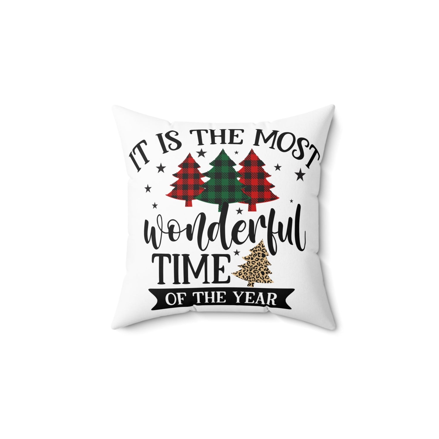 Christmas Themed Accent Polyester Pillows 14x14