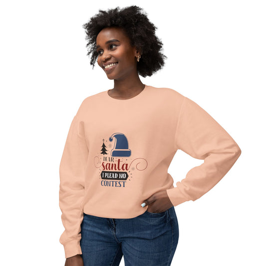 Women's Christmas Unisex Lightweight Crewneck Sweatshirt