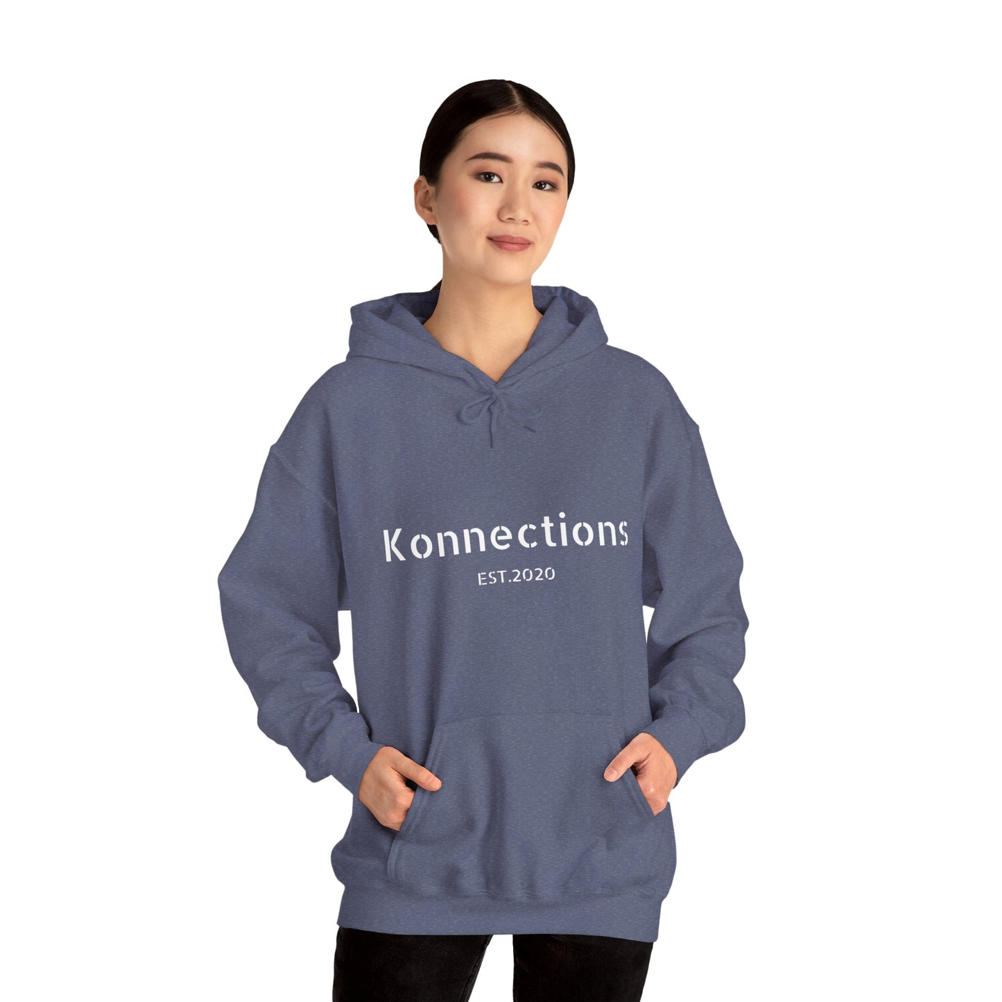 Konnections Digital Media Group Unisex Heavy Blend™ Hooded Sweatshirt Established 2020