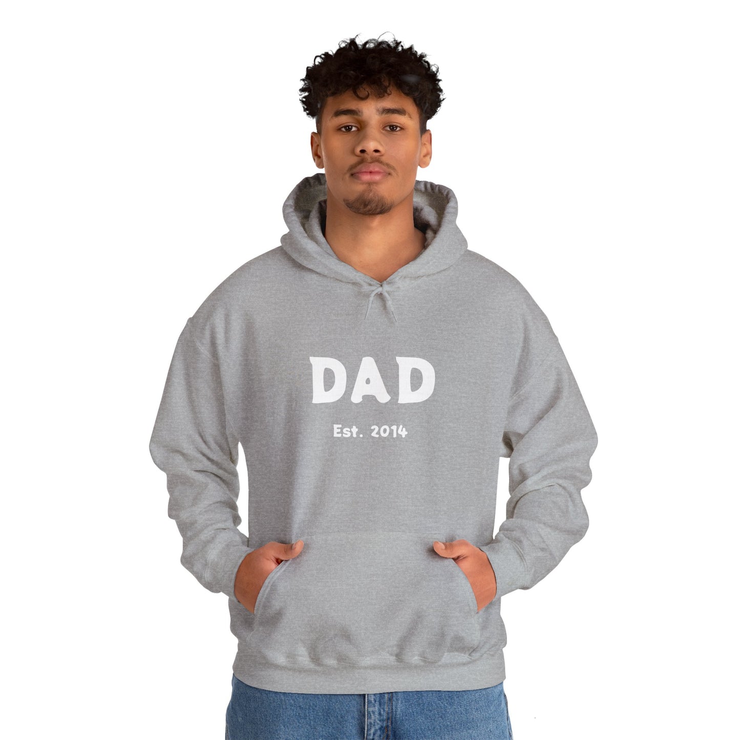 DAD Established 2014 Unisex Heavy Blend™ Hooded Sweatshirt Established 2014