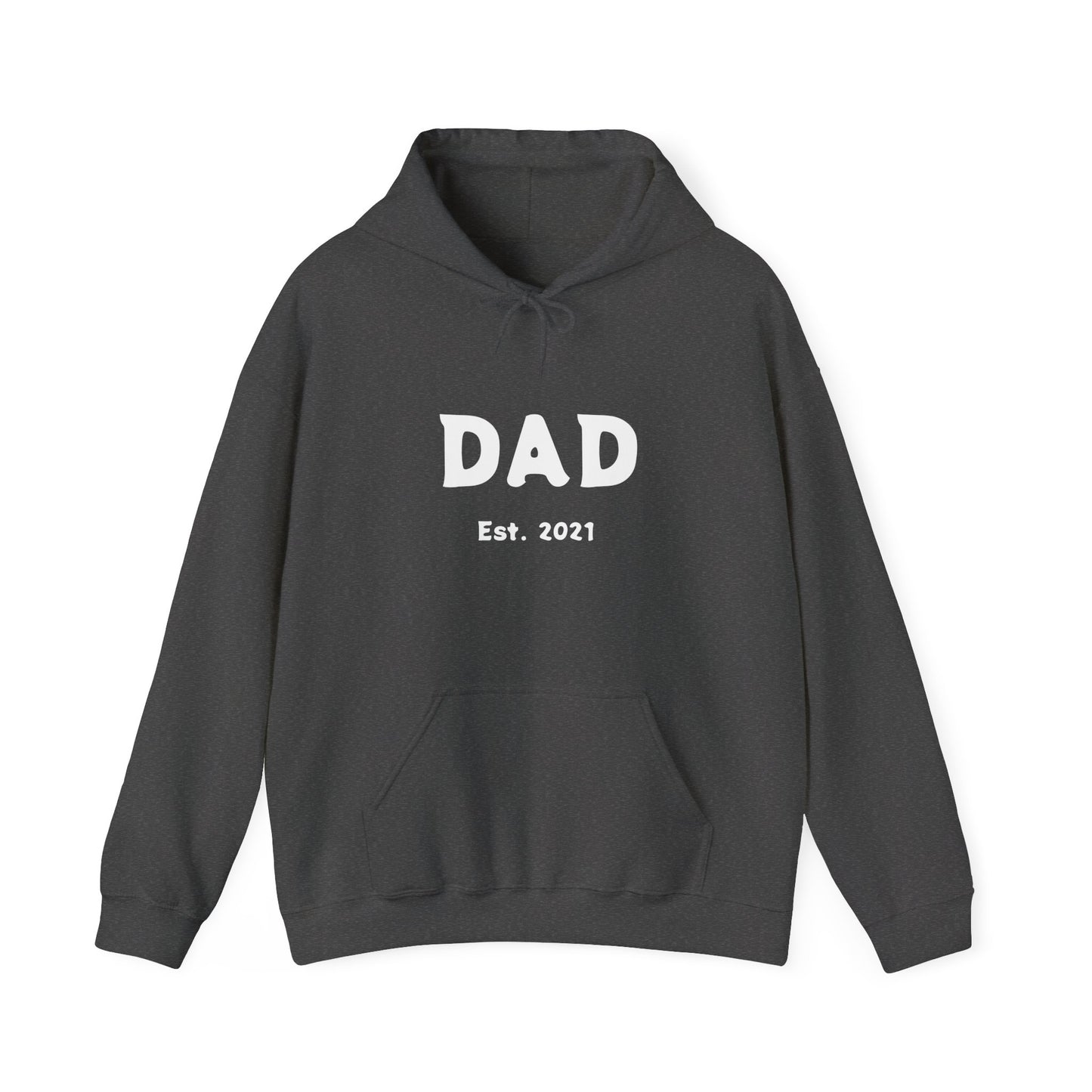 DAD Established 2021 Unisex Heavy Blend™ Hooded Sweatshirt Established 2021