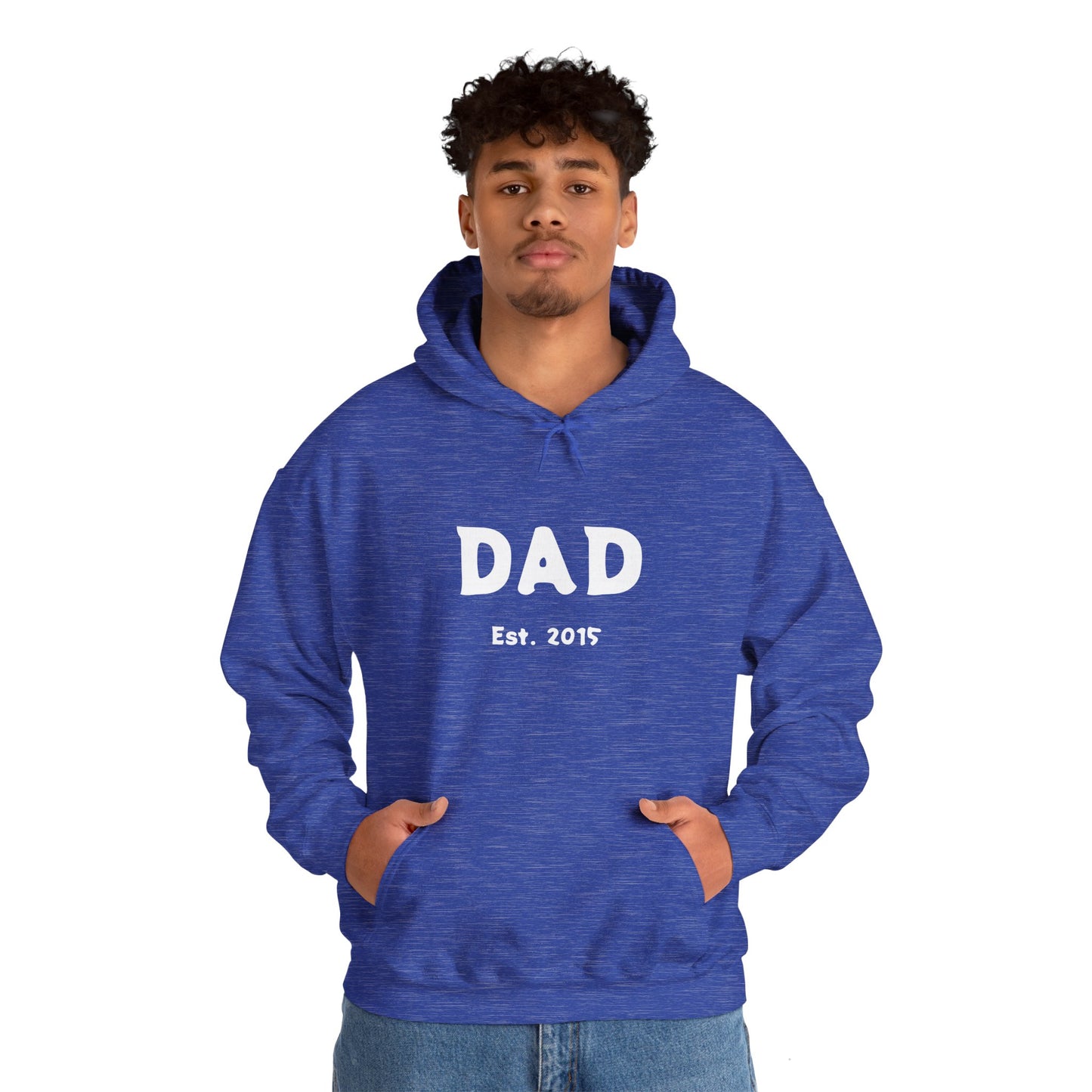 DAD Established 2015 Unisex Heavy Blend™ Hooded Sweatshirt Established 2015