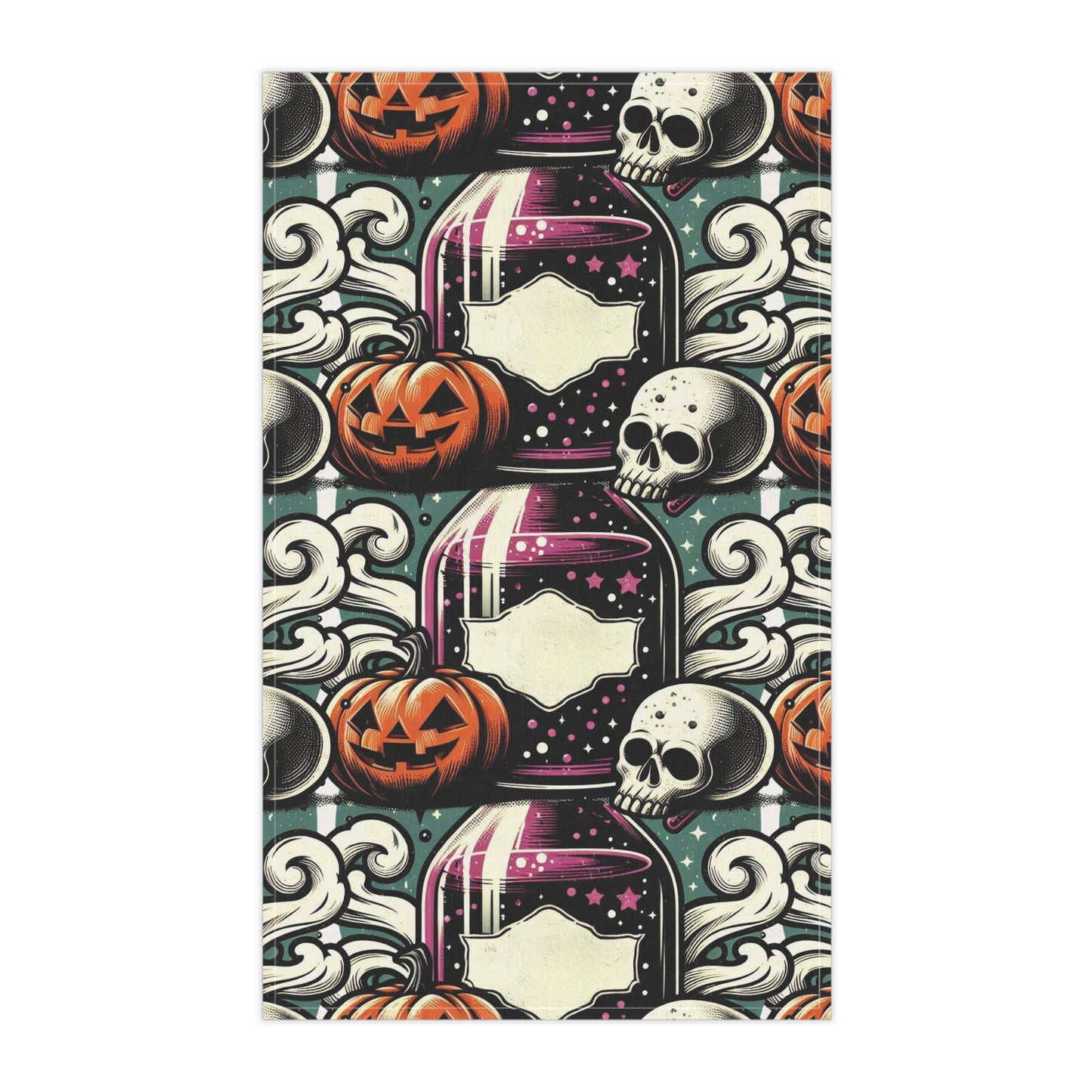 Festive Halloween Tea Towels