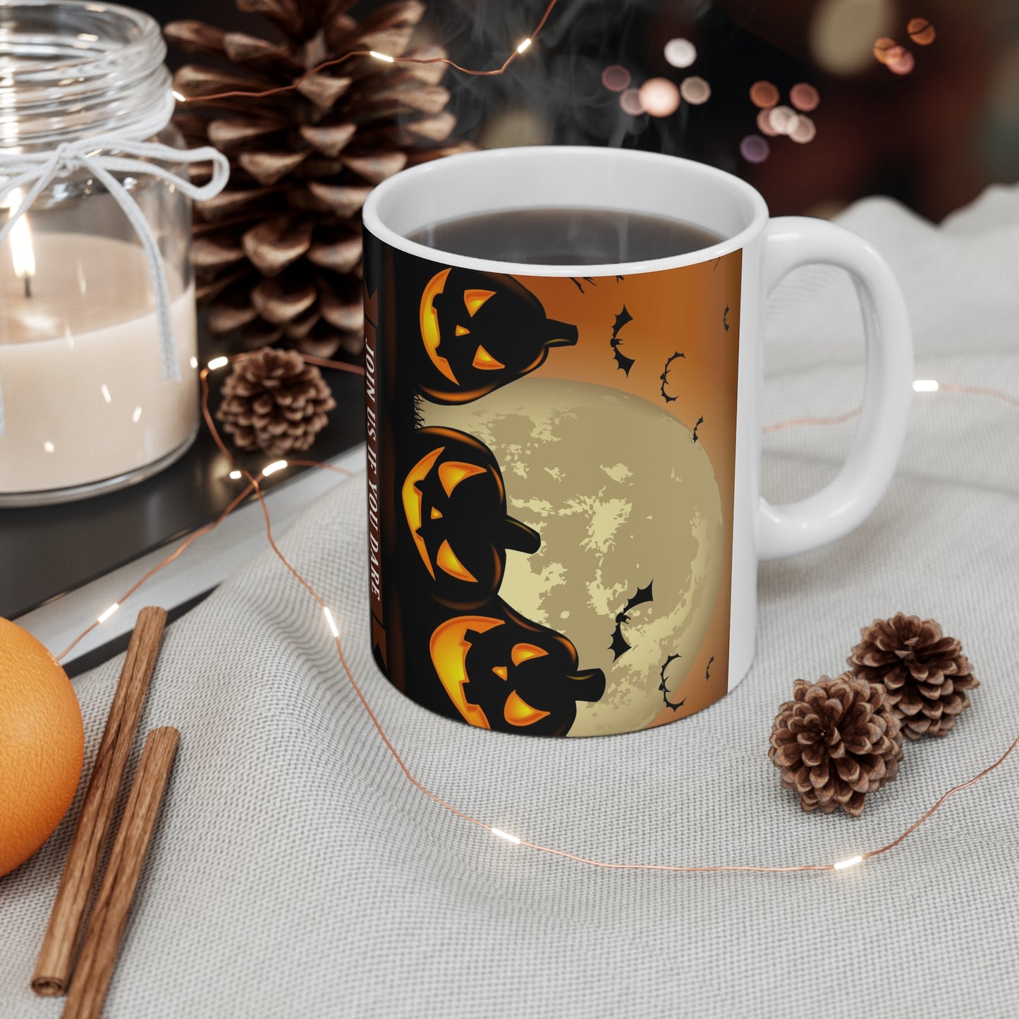 Free Halloween Party Ceramic Mug 11oz