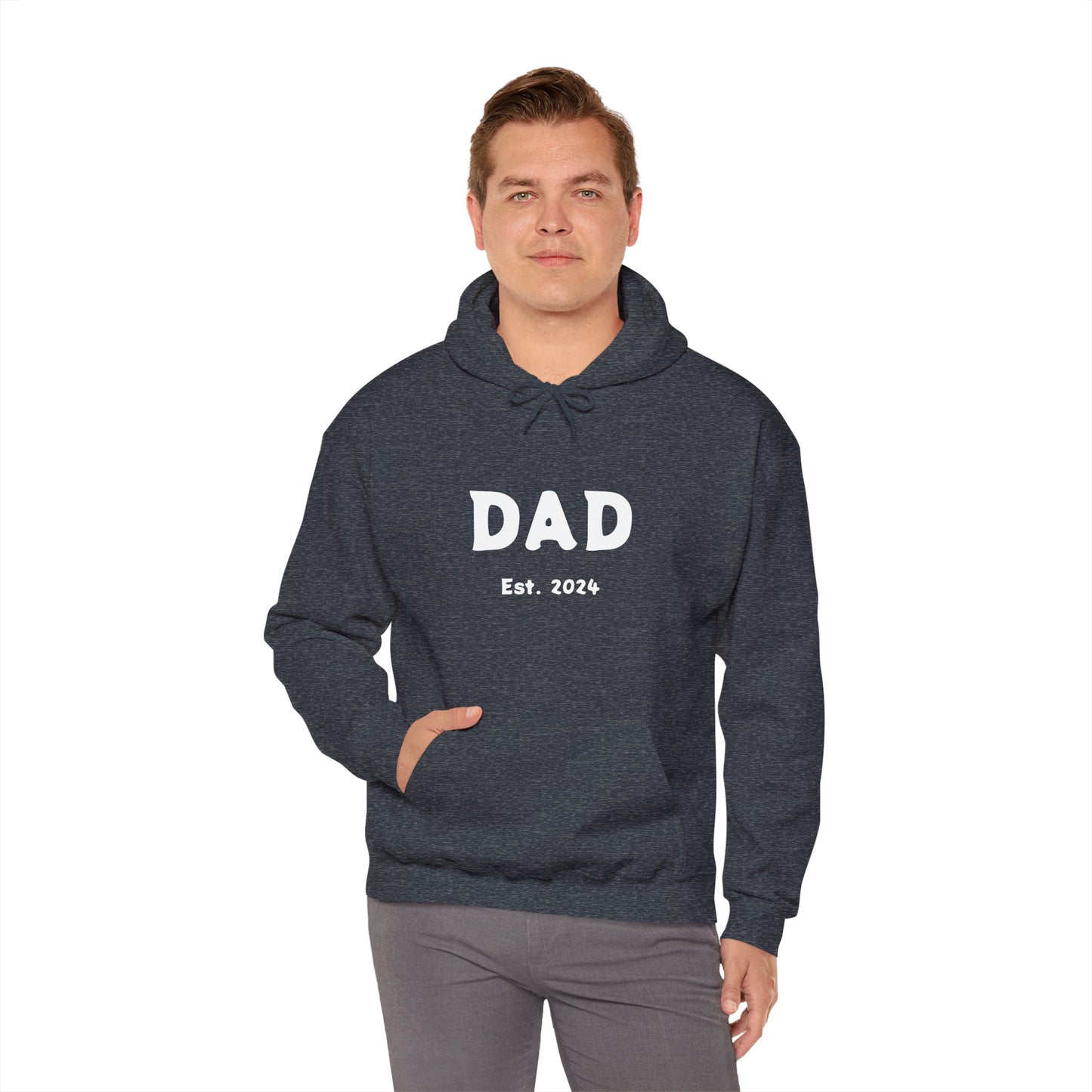 DAD Established 2024 Unisex Heavy Blend™ Hooded Sweatshirt Established 2024