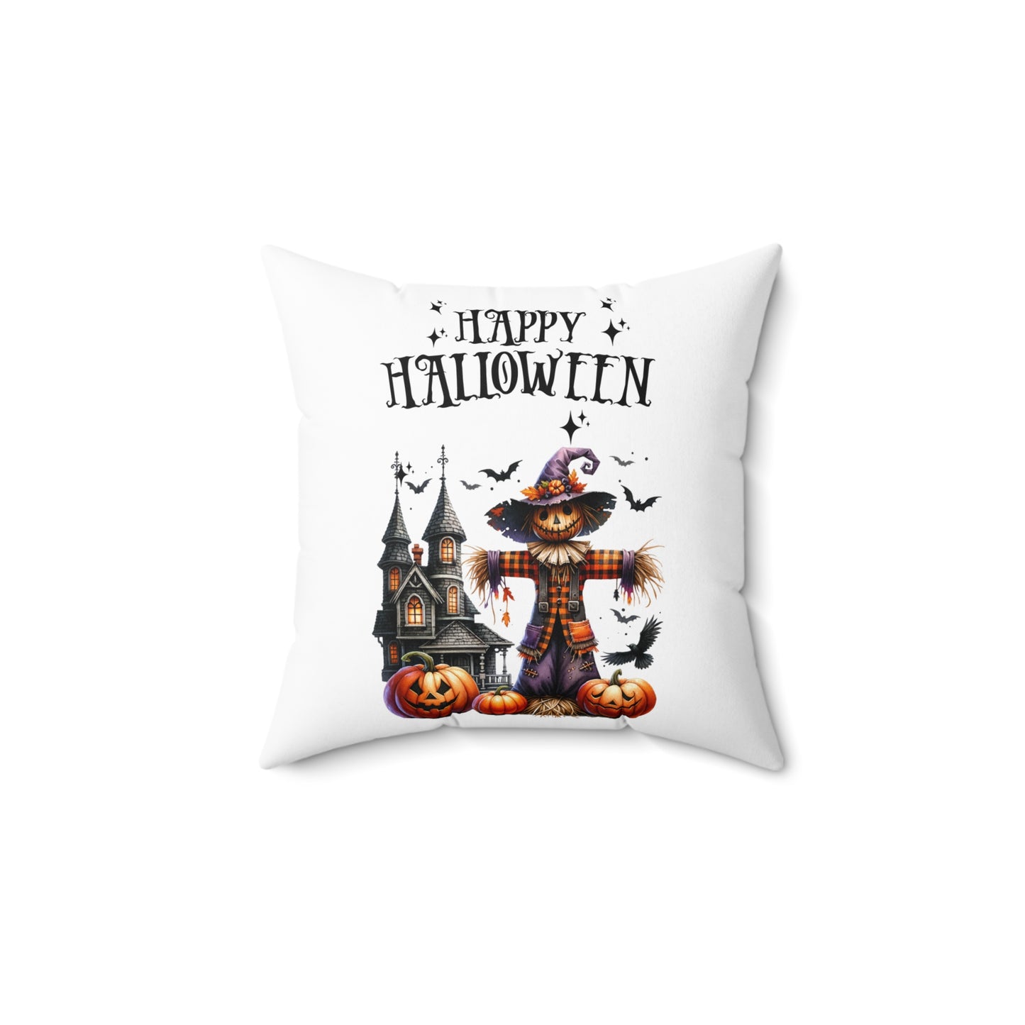 Festive Halloween Pillow Halloween is The Scariest Time of The Year