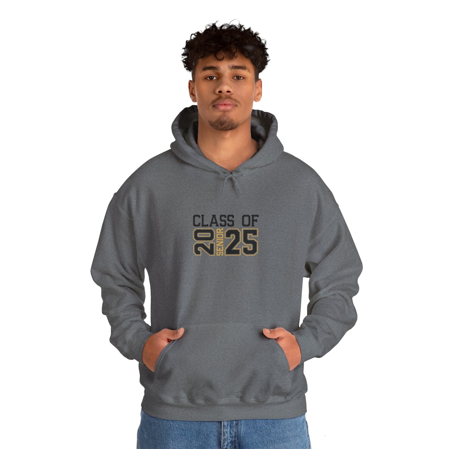 Senior Class 0f 2025 Hooded Sweatshirt. Onto The Next Chapter of Your Life. Congratulations on Your Achievement! Class of 2025