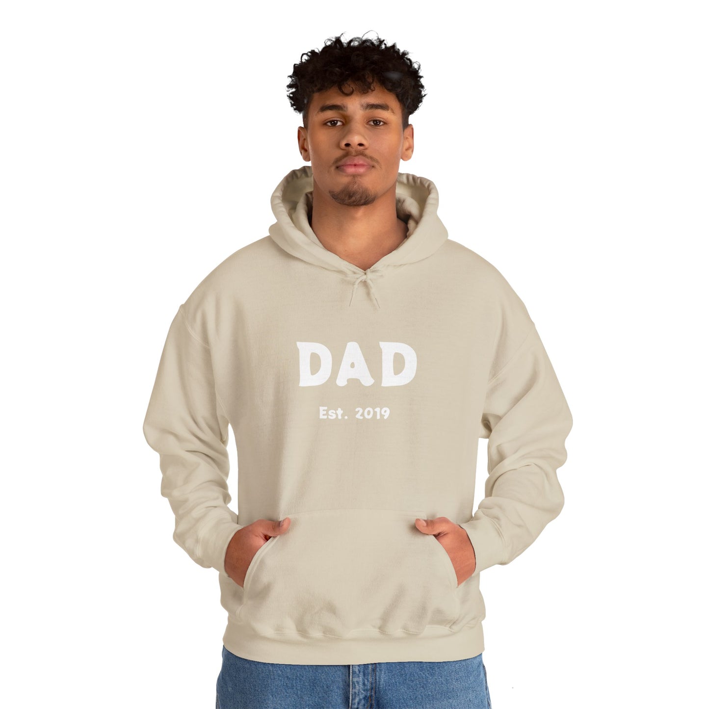 DAD Established 2019 Unisex Heavy Blend™ Hooded Sweatshirt Established 2019