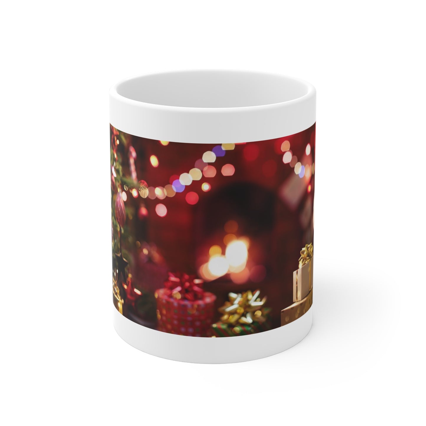 Merry Christmas Hot Beverage Mug 11oz