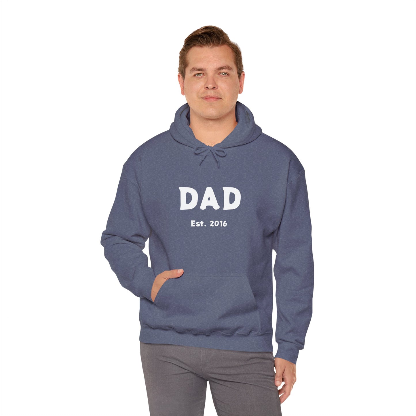 DAD Established 2016 Unisex Heavy Blend™ Hooded Sweatshirt Established 2016