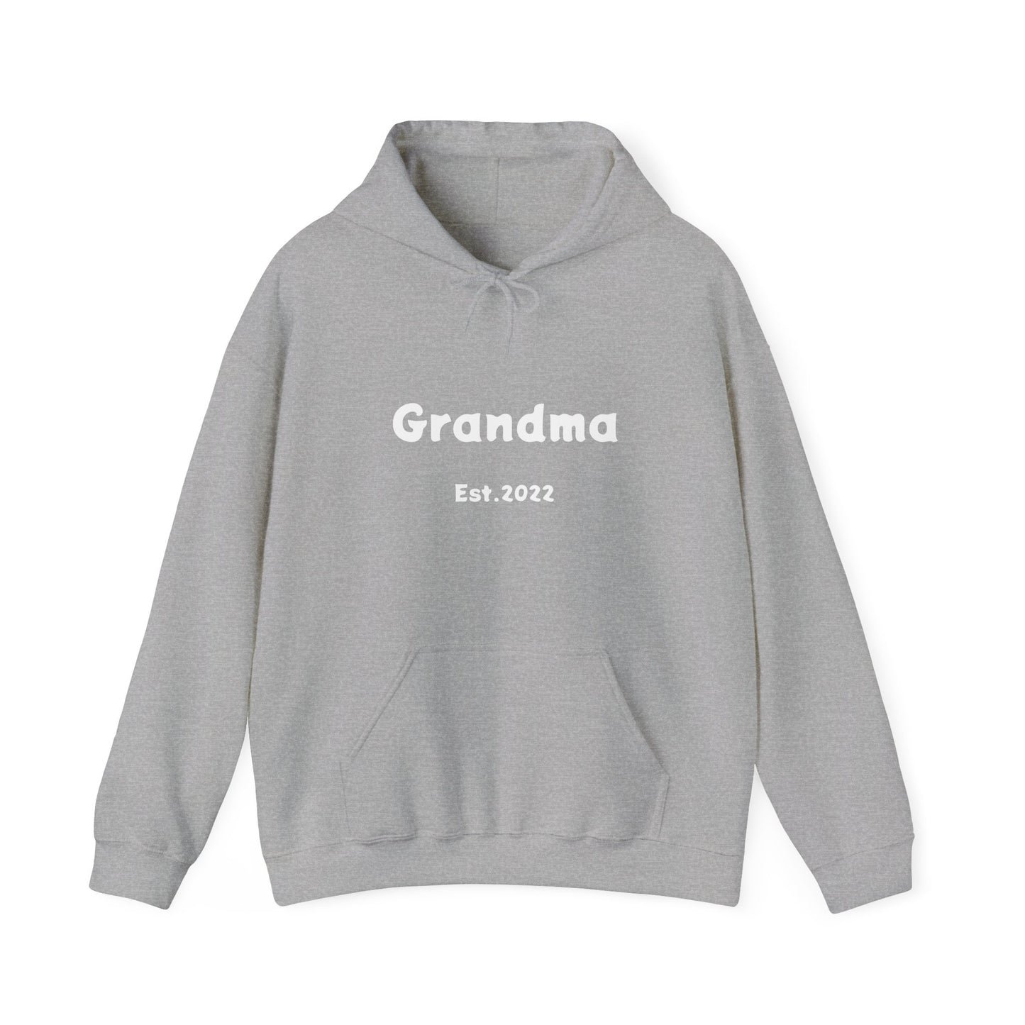 Grandma Est. 2022 Unisex Heavy Blend™ Hooded Sweatshirt Hoodies For New Grandmothers 2022