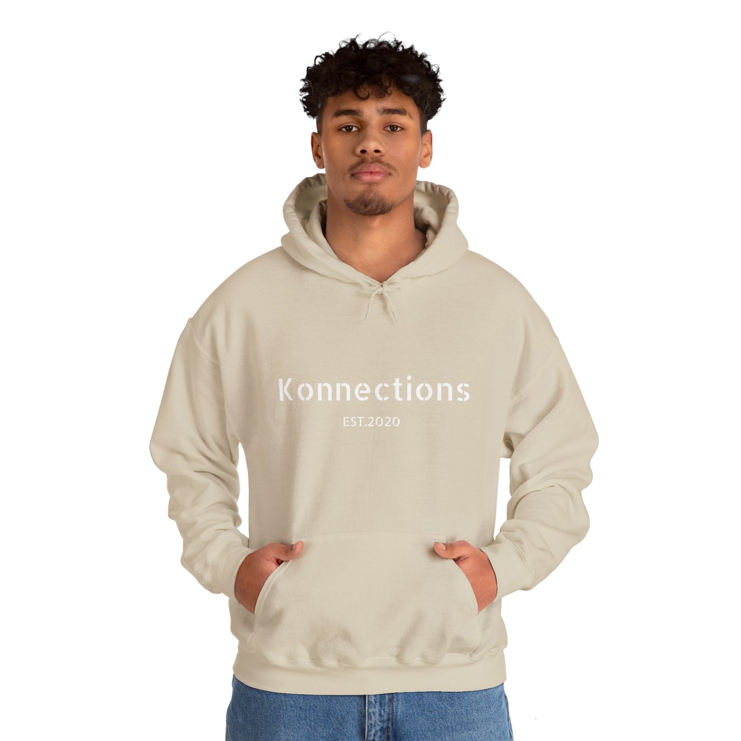 Konnections Digital Media Group Unisex Heavy Blend™ Hooded Sweatshirt Established 2020