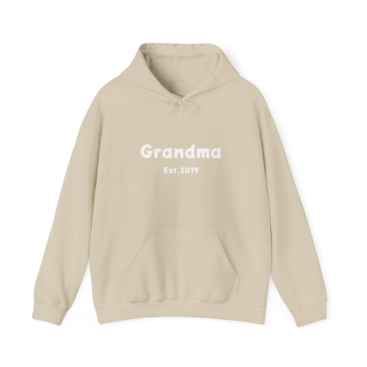 Grandma Est. 2019 Unisex Heavy Blend™ Hooded Sweatshirt Hoodies For New Grandmothers 2019