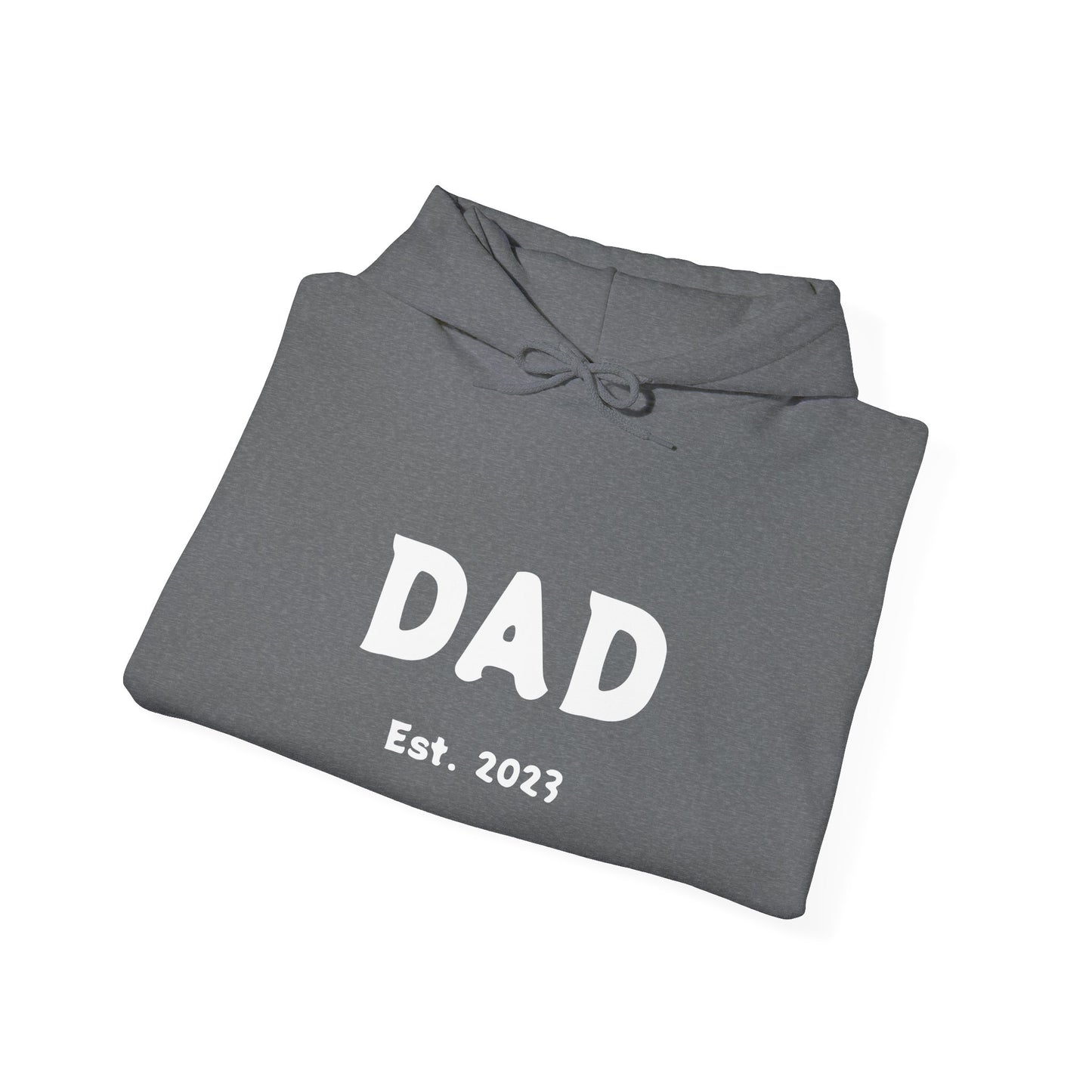 DAD Established 2023 Unisex Heavy Blend™ Hooded Sweatshirt Established 2023