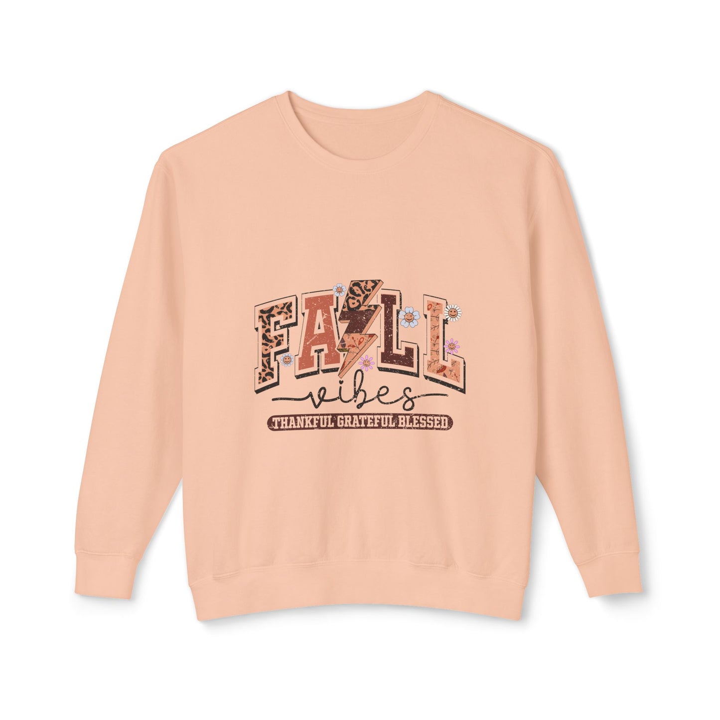 Women's Thanksgiving Unisex Lightweight Crewneck Sweatshirt Fall is Beautiful Time of Year