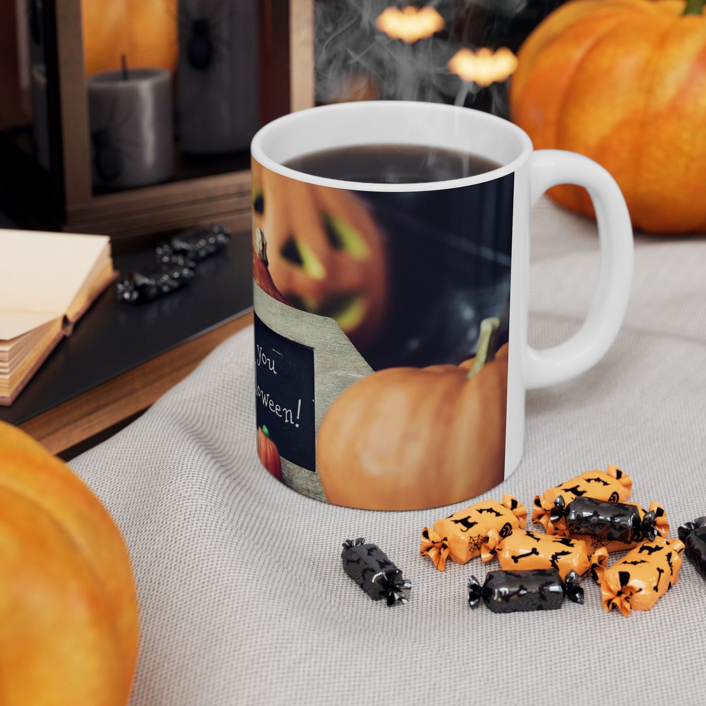 Witchy Halloween Ceramic Mug 11oz