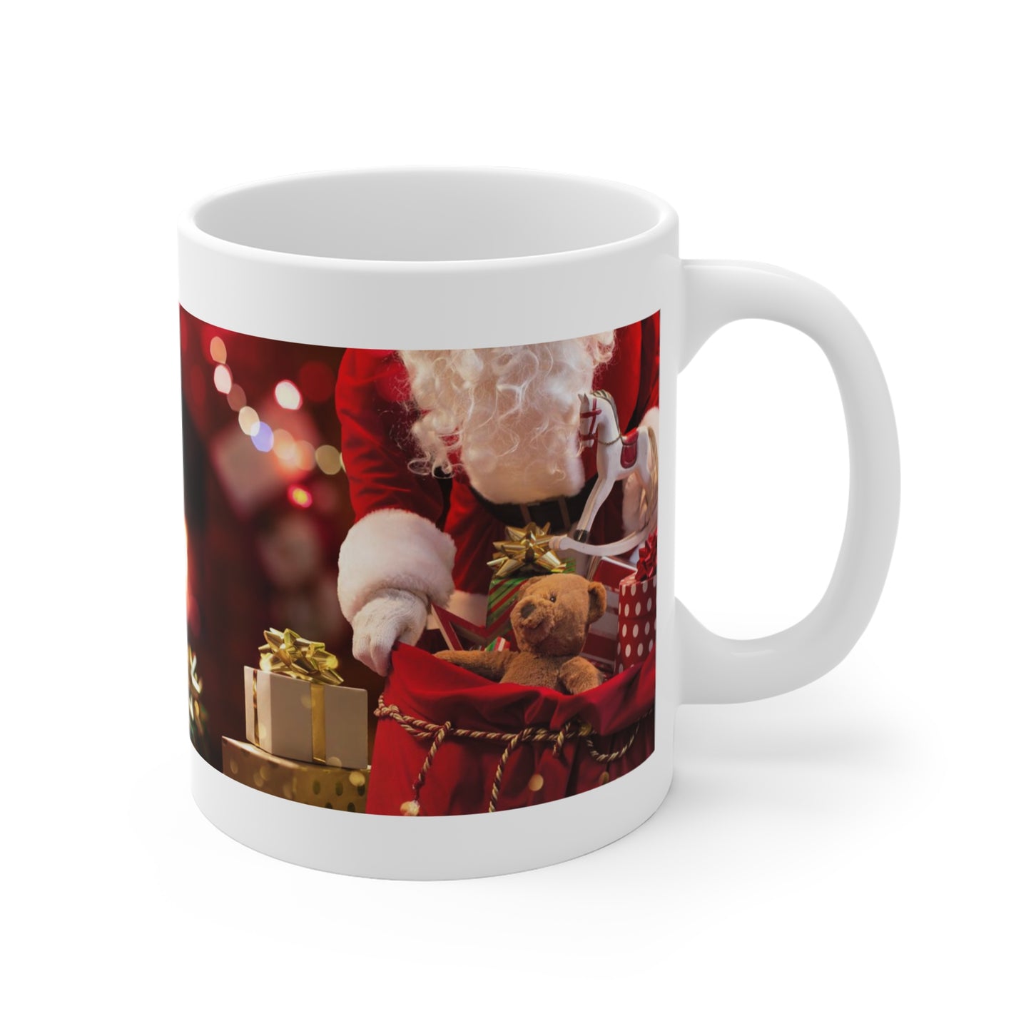 Merry Christmas Hot Beverage Mug 11oz