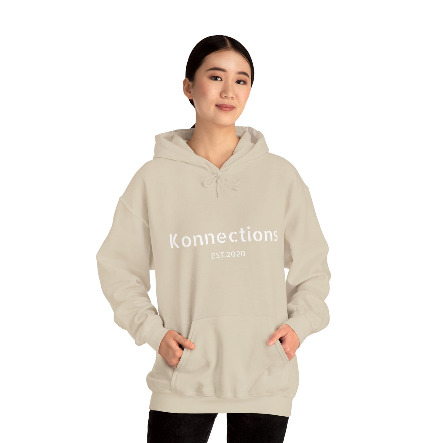 Konnections Digital Media Group Unisex Heavy Blend™ Hooded Sweatshirt Established 2020