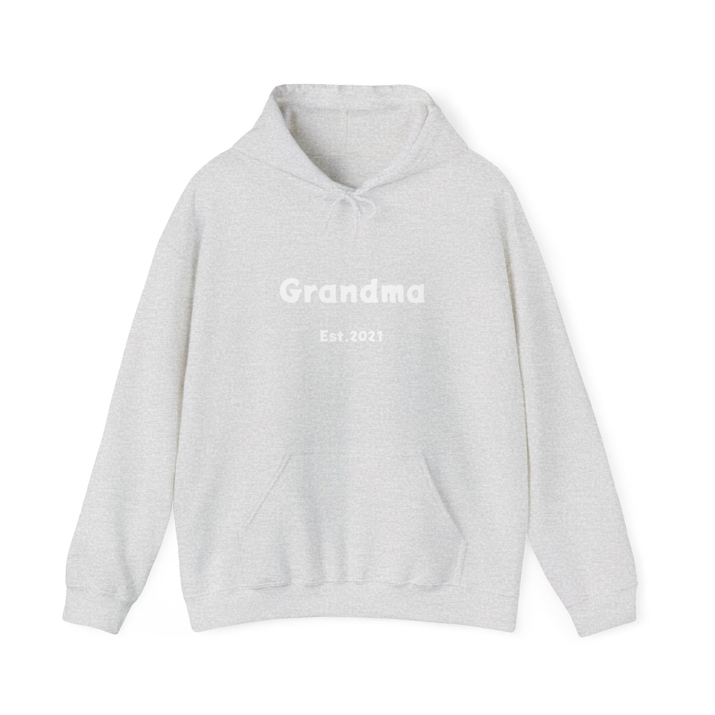 Grandma Est. 2021 Unisex Heavy Blend™ Hooded Sweatshirt Hoodies For New Grandmothers 2021