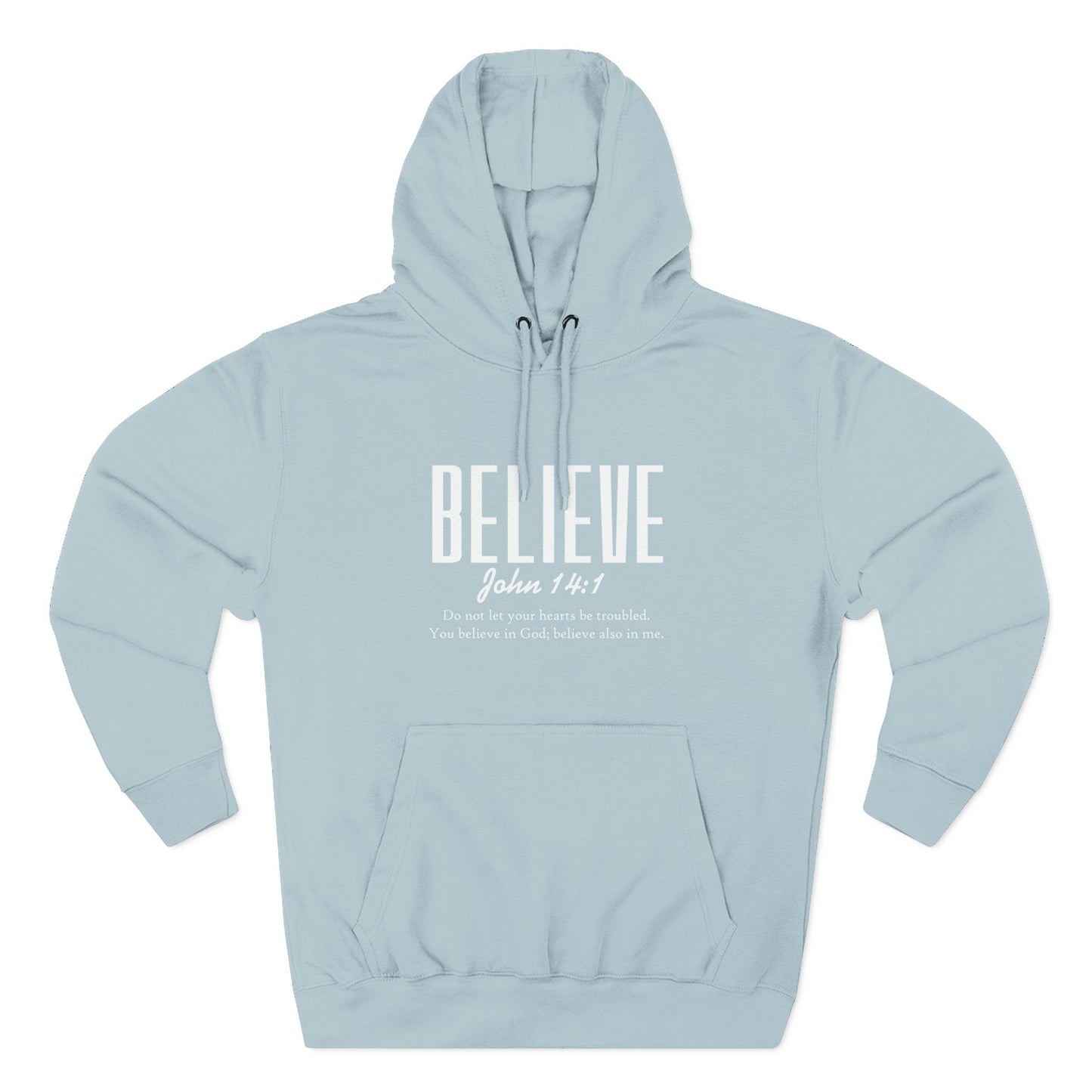 Believe John 3:16 Fleece Hoodie