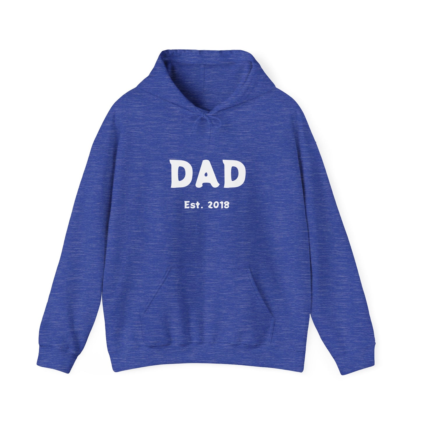 DAD Established 2018 Unisex Heavy Blend™ Hooded Sweatshirt Established 2018