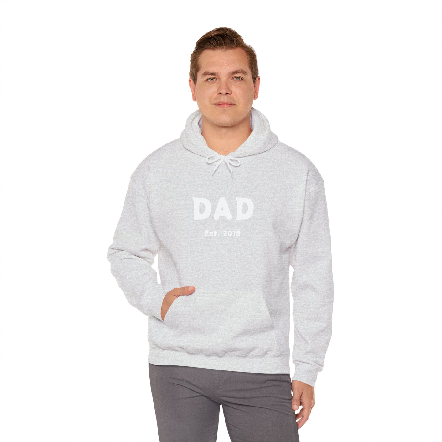 DAD Established 2018 Unisex Heavy Blend™ Hooded Sweatshirt Established 2018