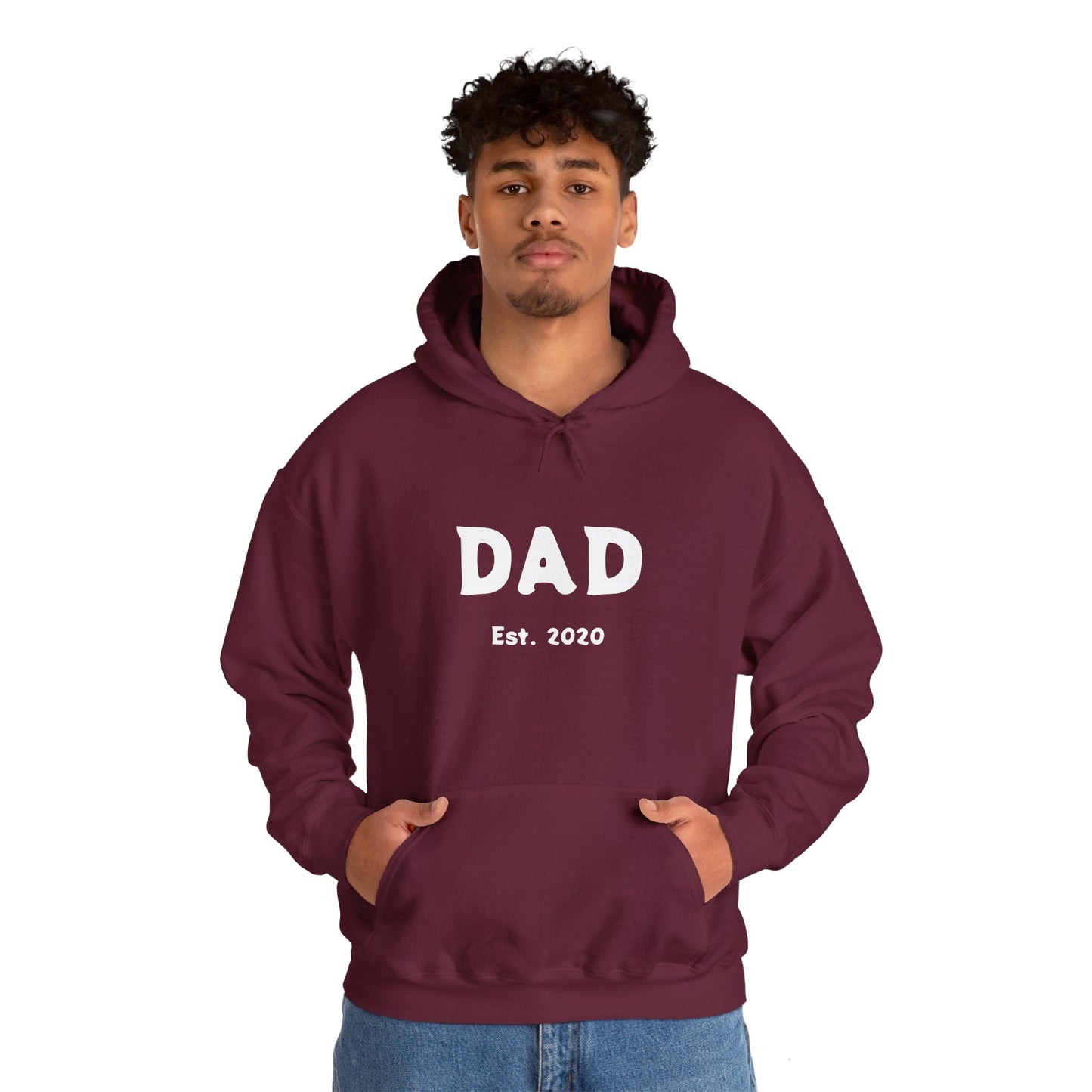 DAD Established 2020 Unisex Heavy Blend™ Hooded Sweatshirt Established 2020