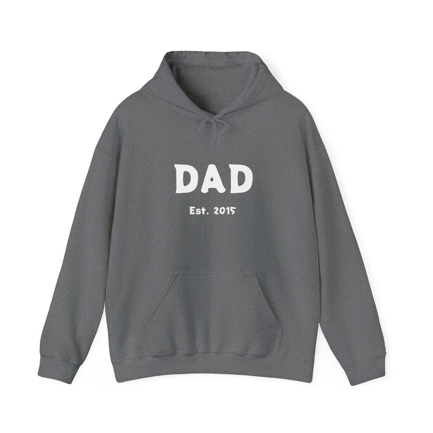 DAD Established 2015 Unisex Heavy Blend™ Hooded Sweatshirt Established 2015