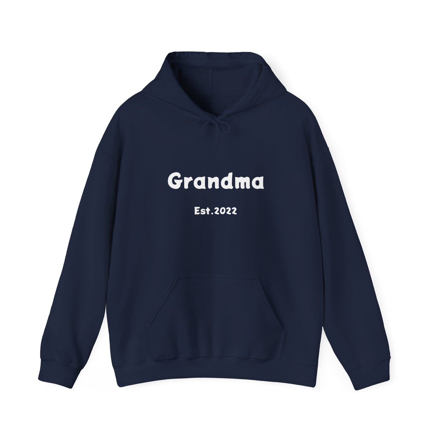 Grandma Est. 2022 Unisex Heavy Blend™ Hooded Sweatshirt Hoodies For New Grandmothers 2022