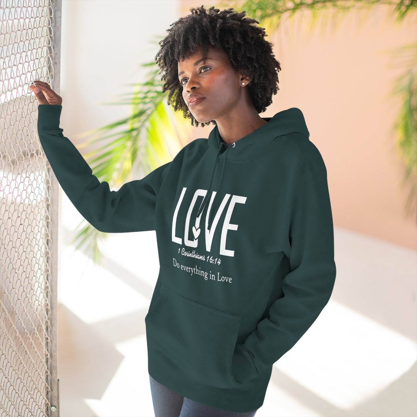 Classic Fleece Hoodie — Three-Panel Pullover