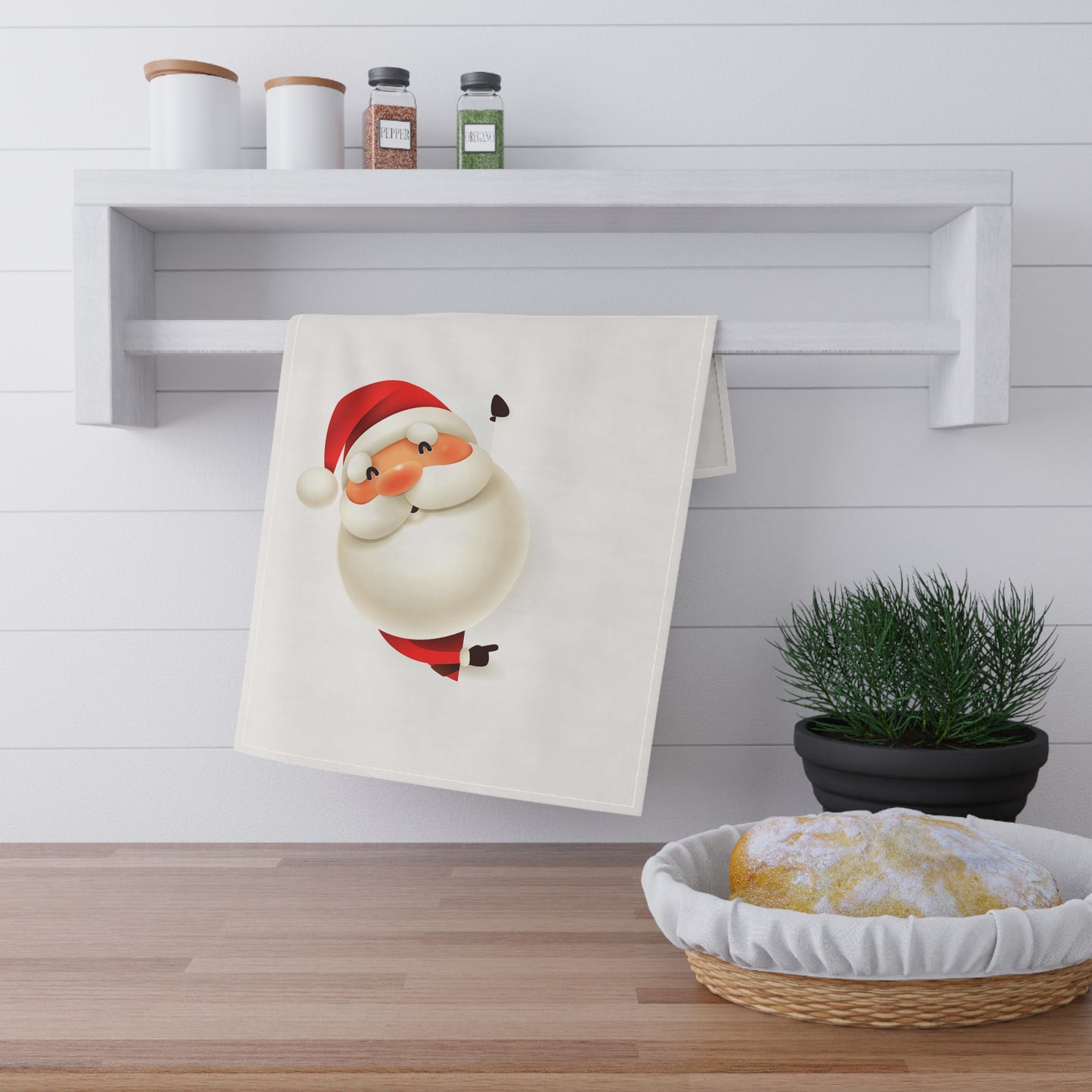 Ho Ho Ho! Merry Christmas Soft Tea Towel