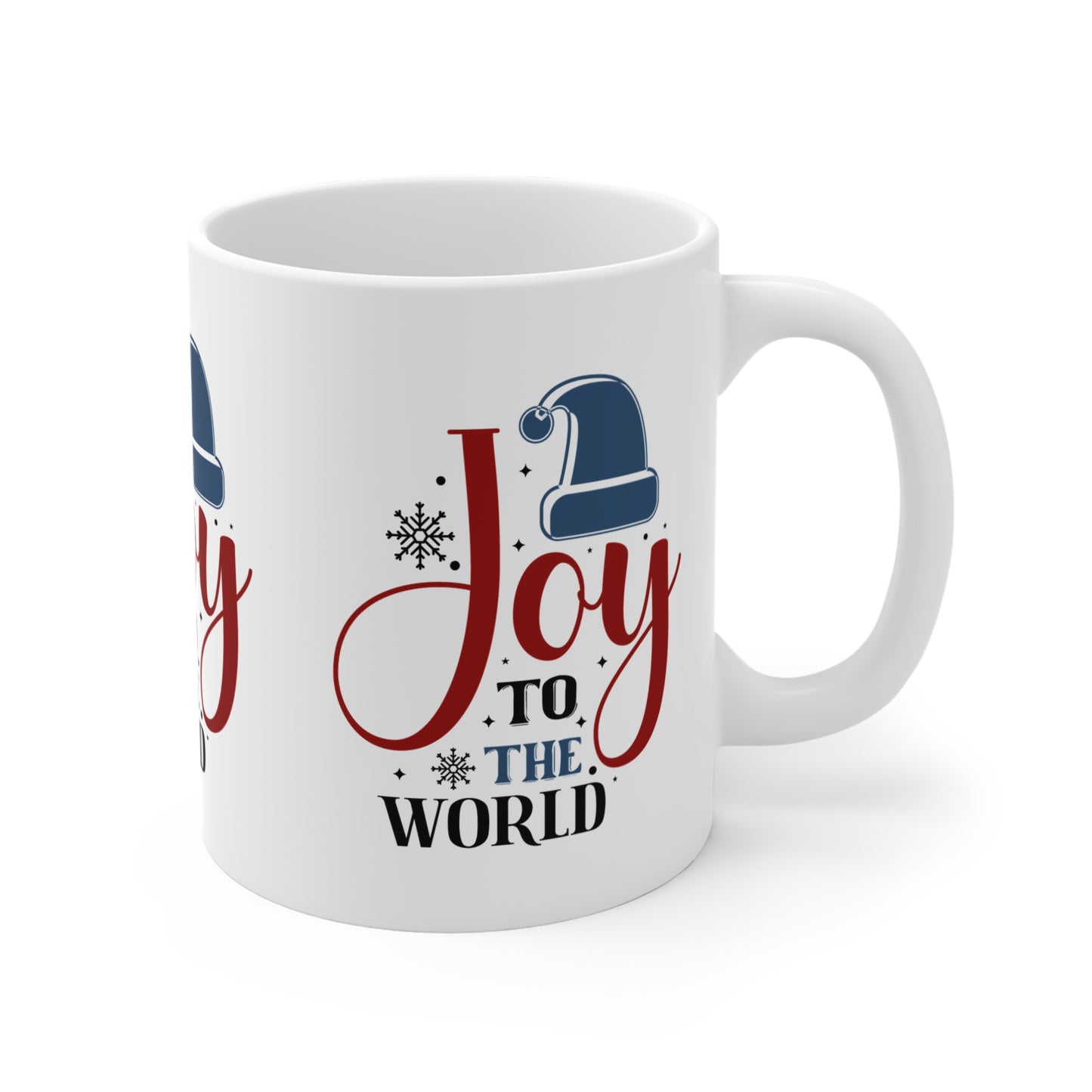 Festive Christmas Ceramic Coffee Tea and Hot Chocolate Mug 11oz