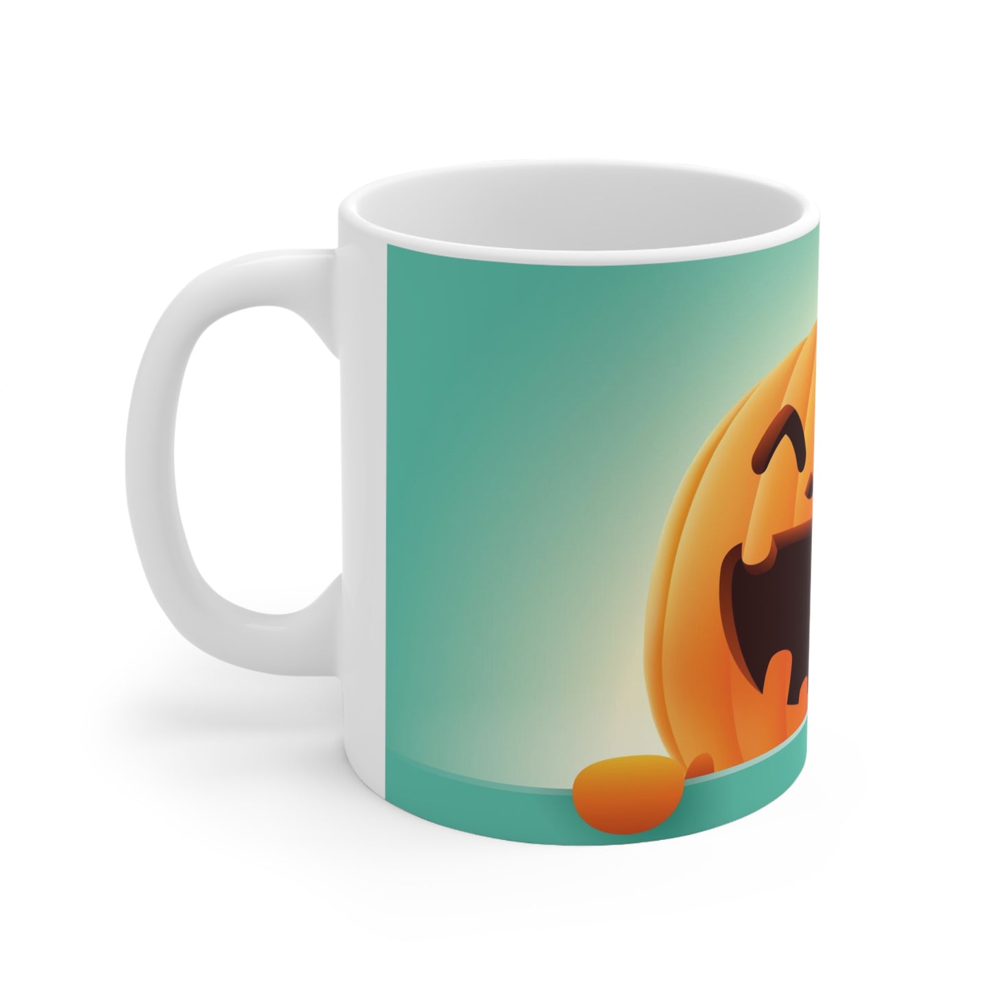 Happy Halloween Pumpkin Ceramic Mug 11oz