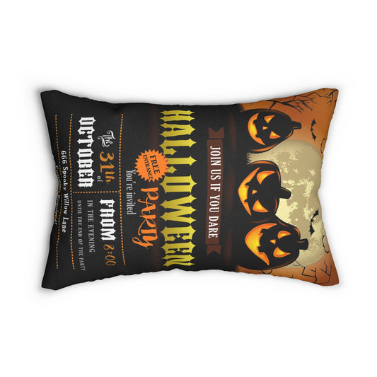 Halloween Accent Lumbar Pillow