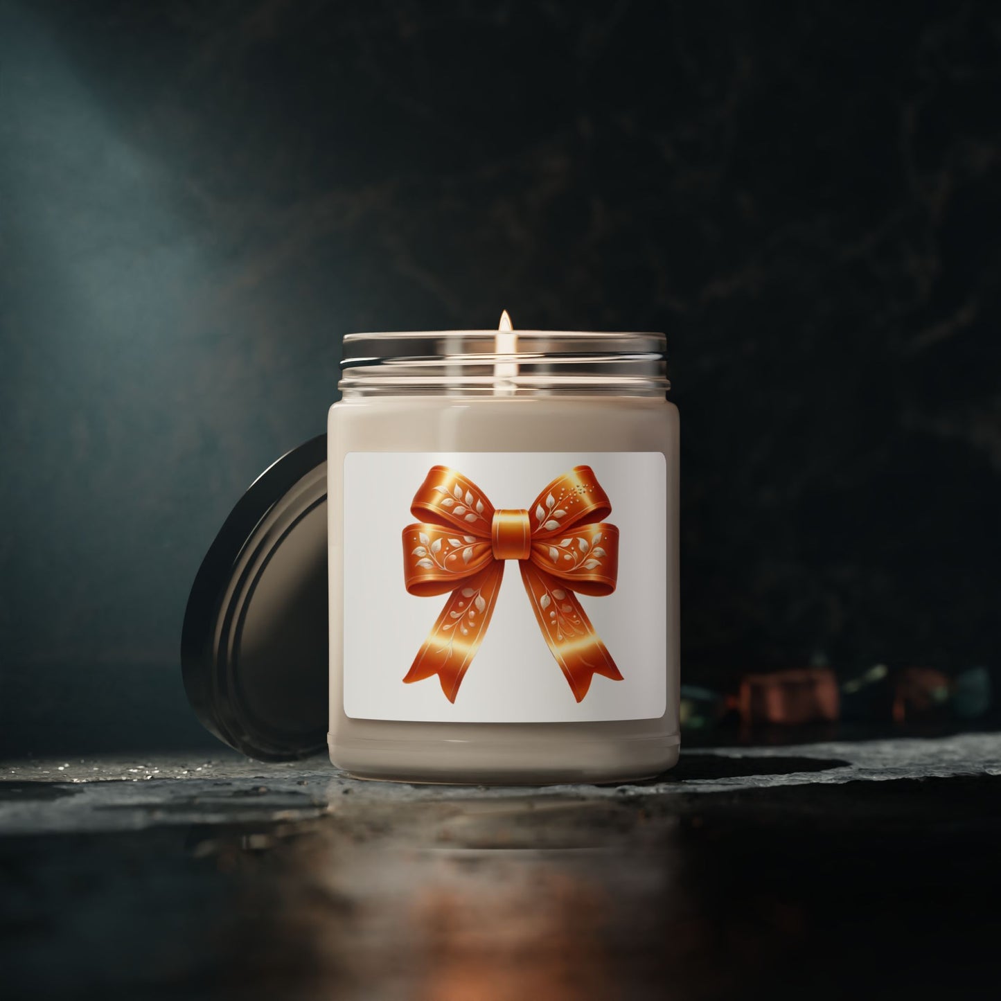 Thanksgiving Themed Scented Soy Candle, 9oz Bow Have a Happy Thanksgiving Everyone!