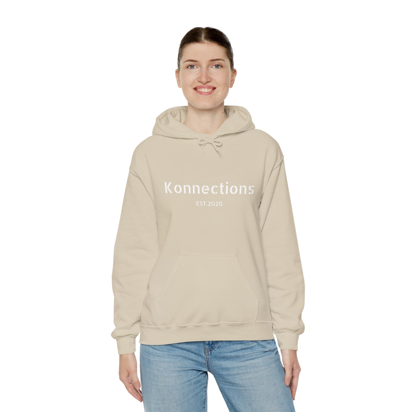 Konnections Digital Media Group Unisex Heavy Blend™ Hooded Sweatshirt Established 2020