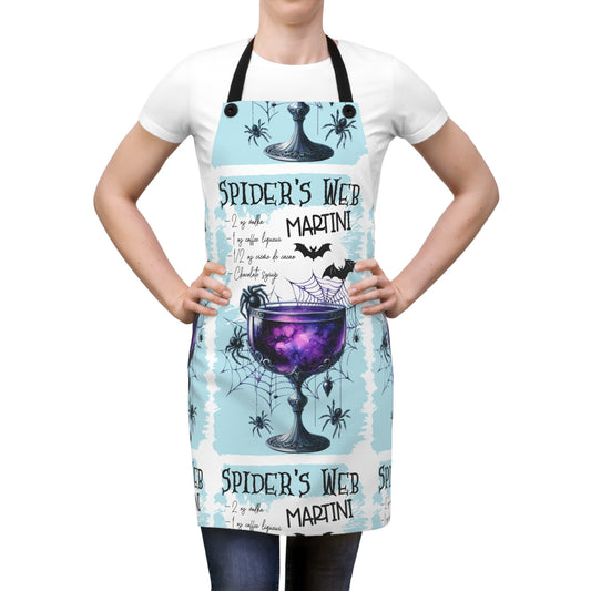 Halloween Themed Apron All Over Print Looks Like a Delicious Halloween Drink Recipe