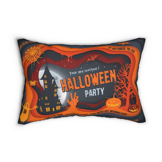 Halloween Accent Lumbar Pillow