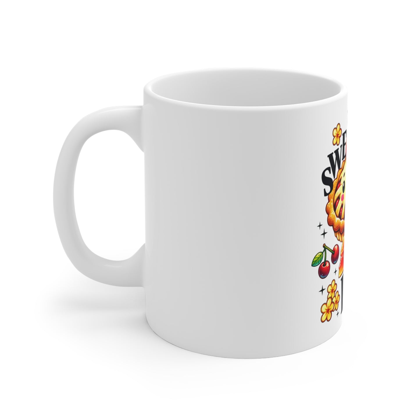 Festive Thanksgiving Ceramic Mug 11oz Sweetie Pie. Have a Safe and Happy Holiday Season Everyone