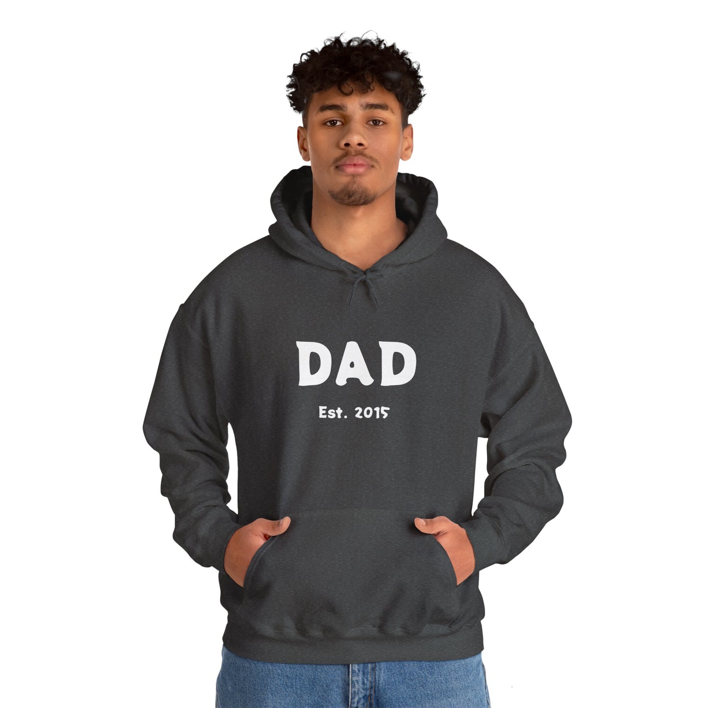 DAD Established 2015 Unisex Heavy Blend™ Hooded Sweatshirt Established 2015