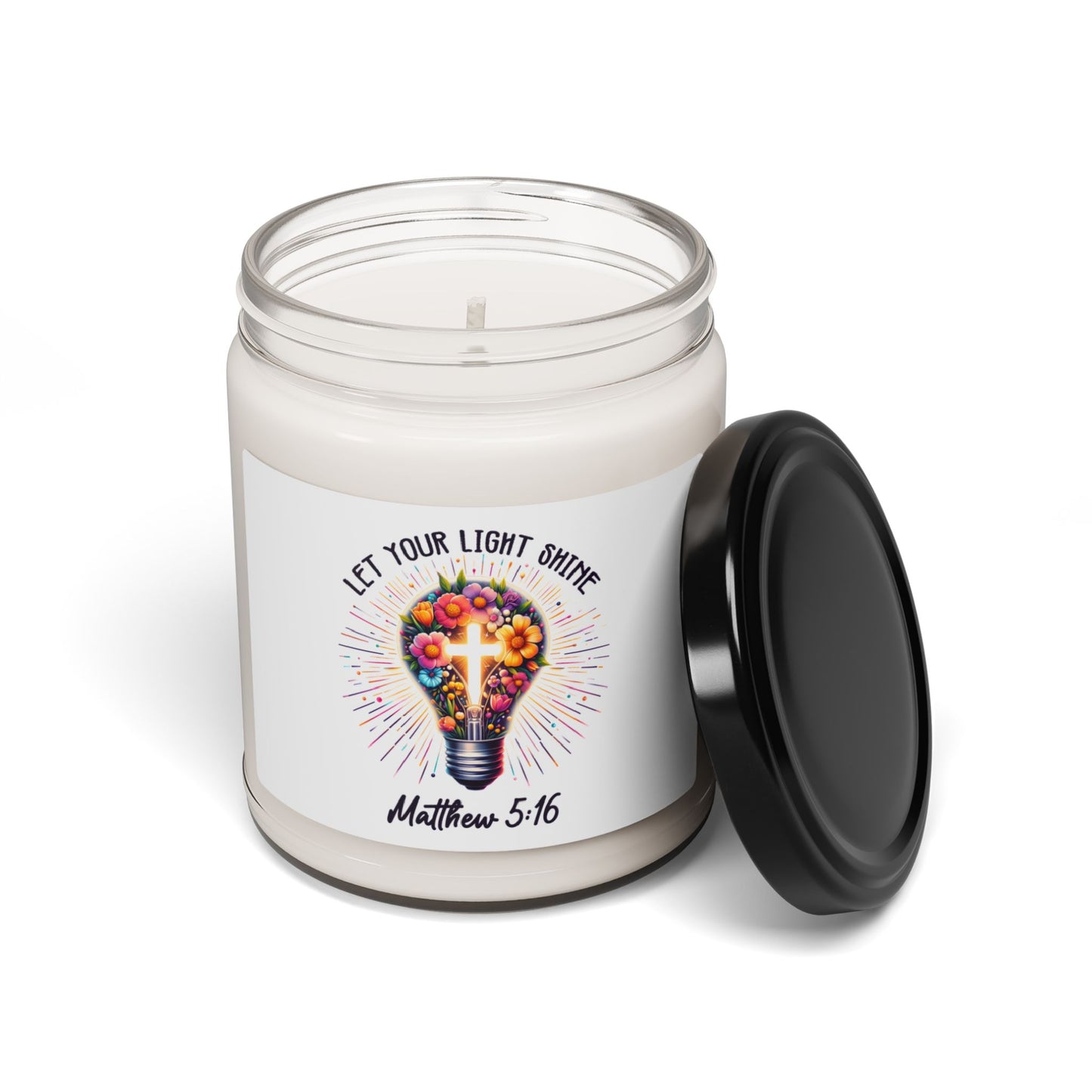 Christian Themed Scented Soy Candle, 9oz