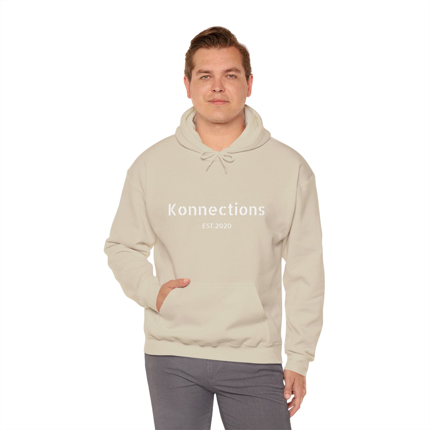 Konnections Digital Media Group Unisex Heavy Blend™ Hooded Sweatshirt Established 2020