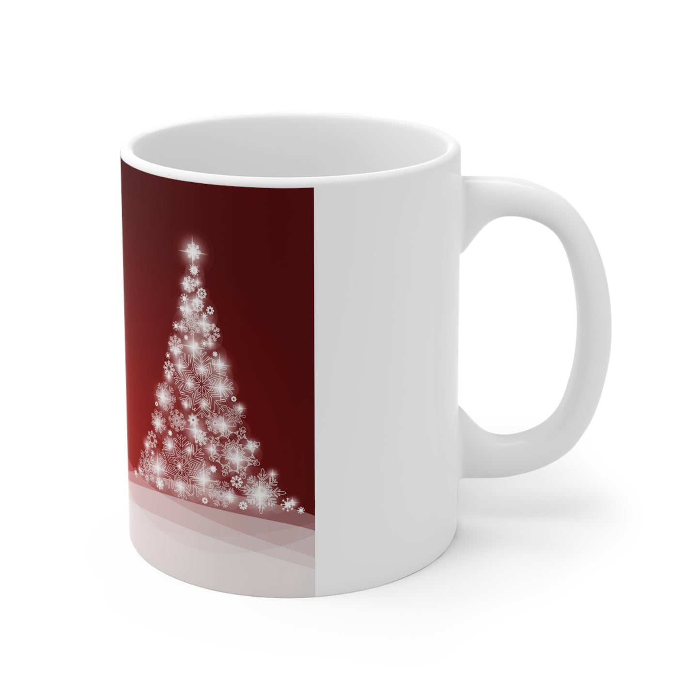 Merry Christmas Hot Beverage Mug 11oz