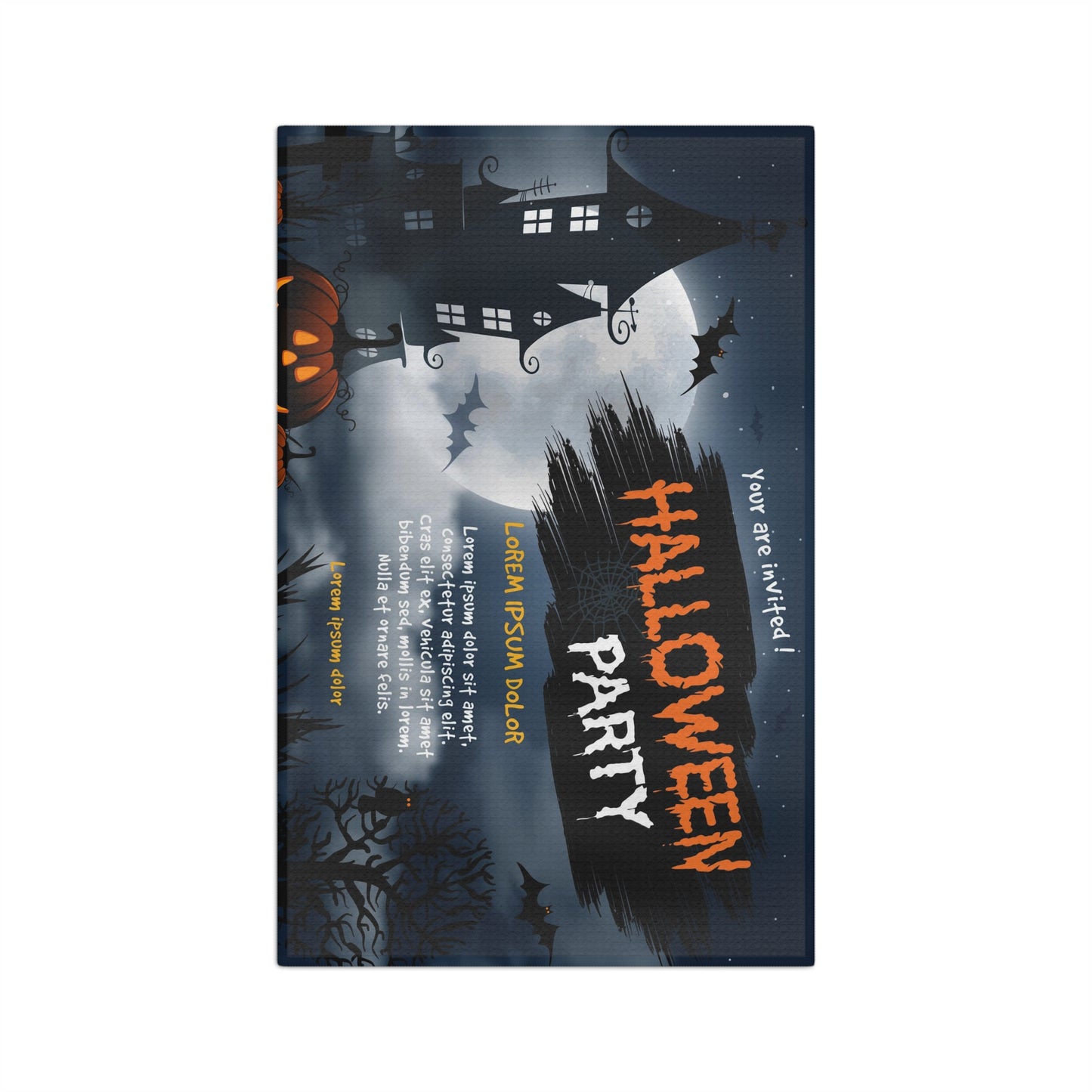 Halloween Themed Soft Tea Towel