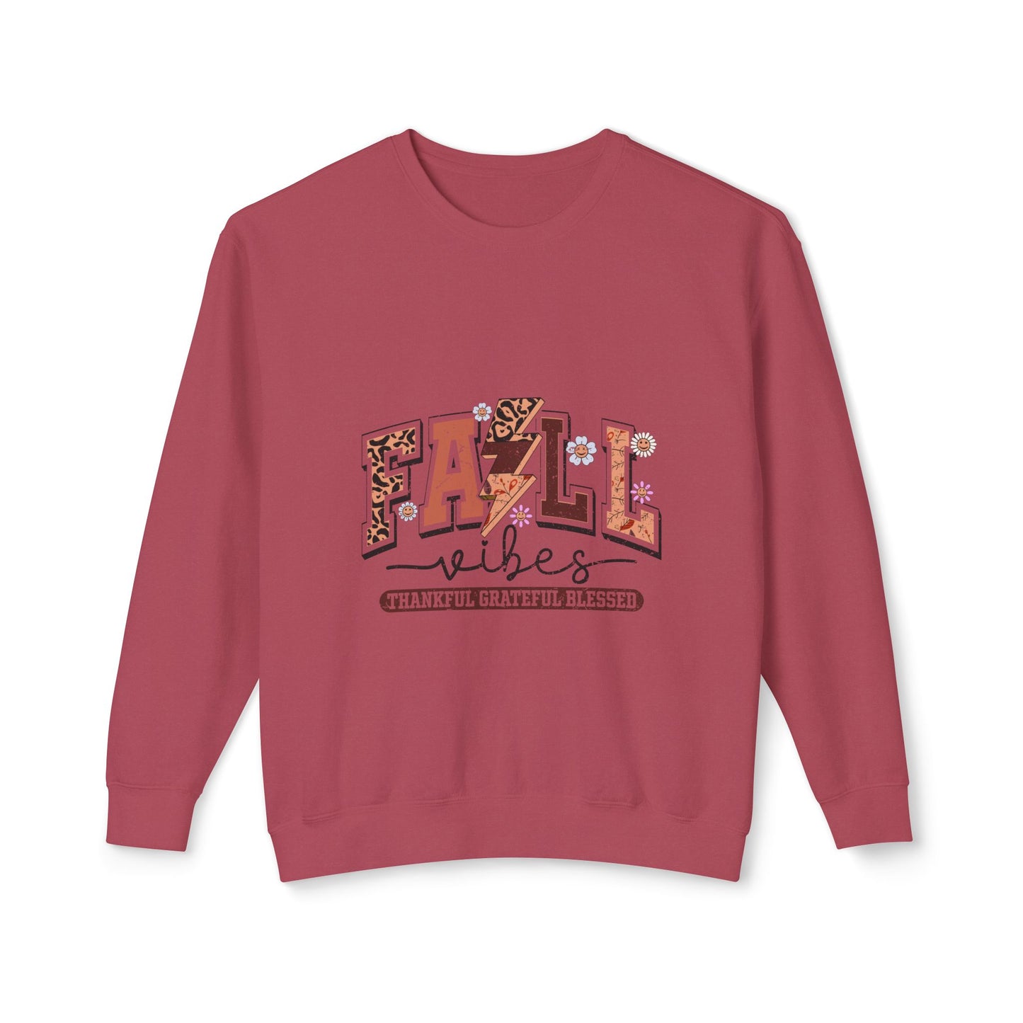 Women's Thanksgiving Unisex Lightweight Crewneck Sweatshirt Fall is Beautiful Time of Year