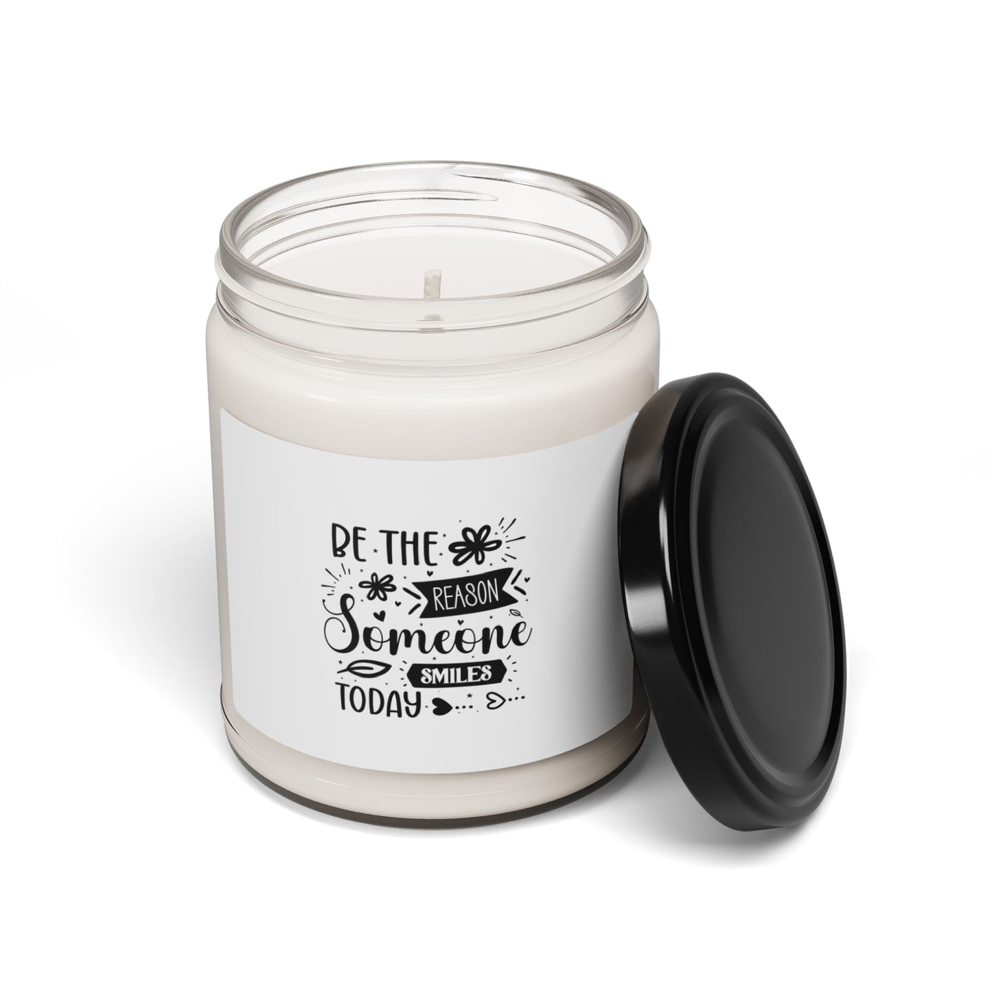 Motivational Scented Soy Candle, 9oz Be The Reason Someone Smiles Today