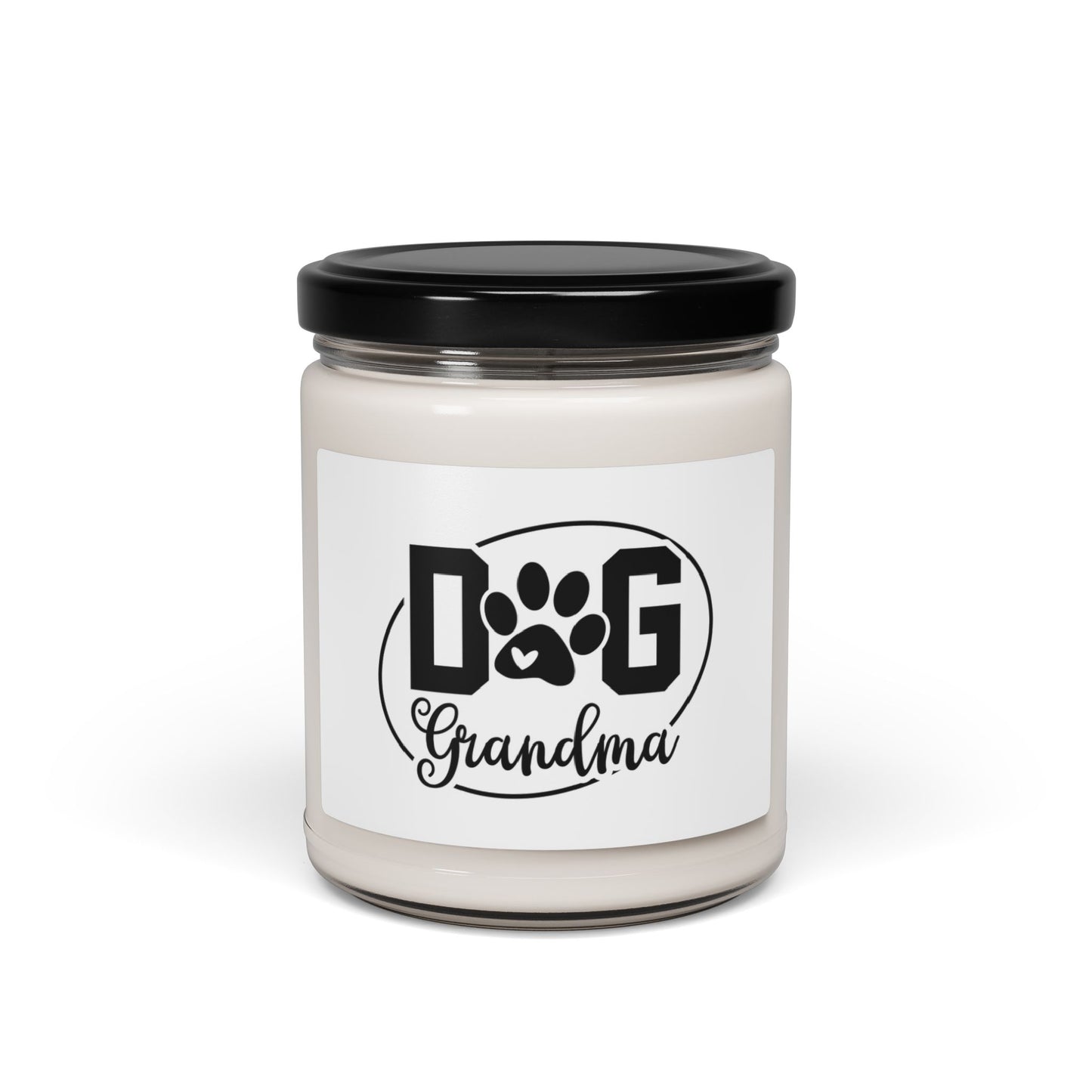 Dog Themed Scented Soy Candle, 9oz Dog Grandma