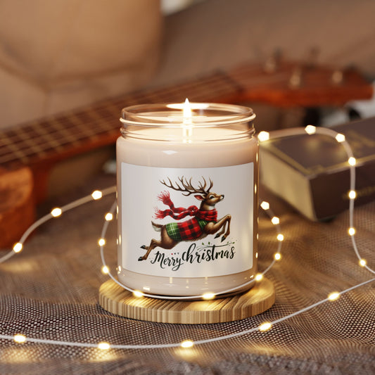 Christmas Themed Scented Soy Candle, 9oz Have A Very Merry Christmas Everyone!!