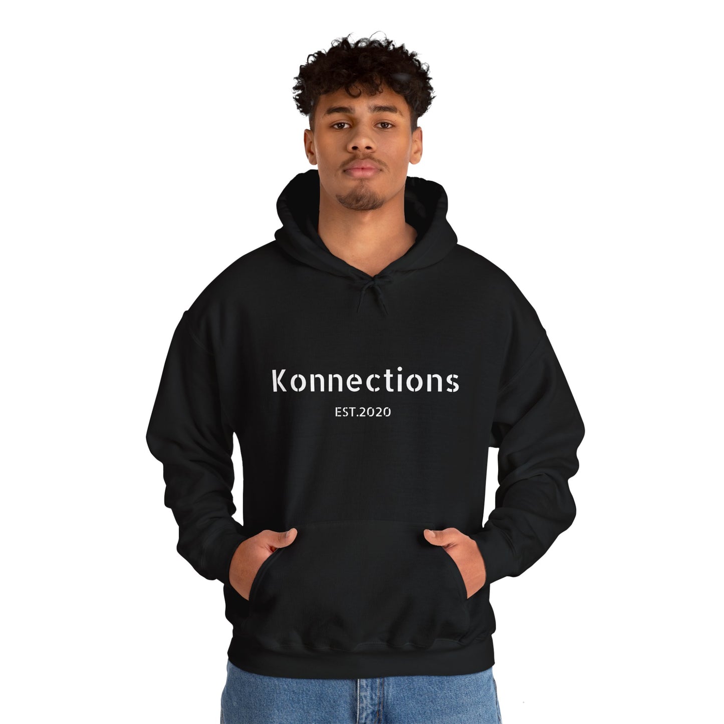 Konnections Digital Media Group Unisex Heavy Blend™ Hooded Sweatshirt Established 2020